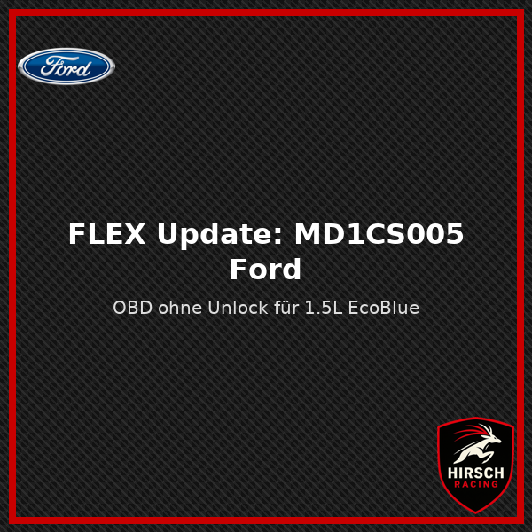 Neue Lösung für Ford 1.5L EcoBlue per OBD