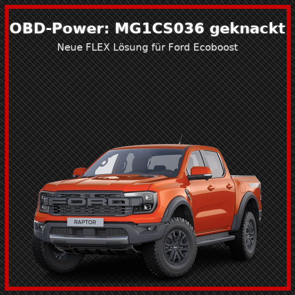 Ford Ranger Raptor & Co.: Tuning jetzt direkt per OBD möglich